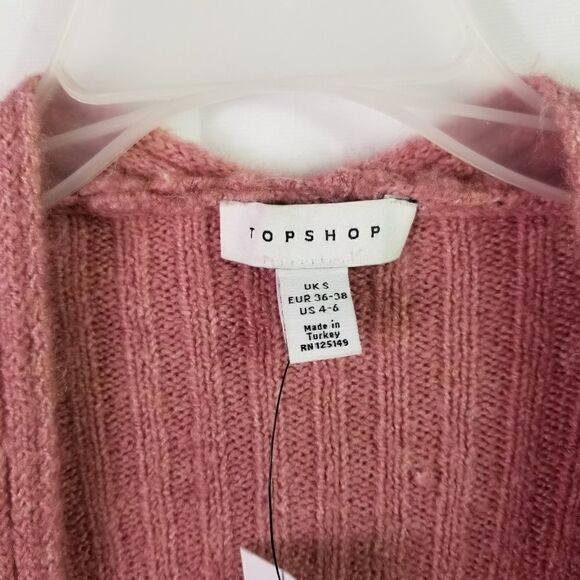 TOPSHOP MAUVE SWEATER. SIZE 4-6. - Picture 5 of 15